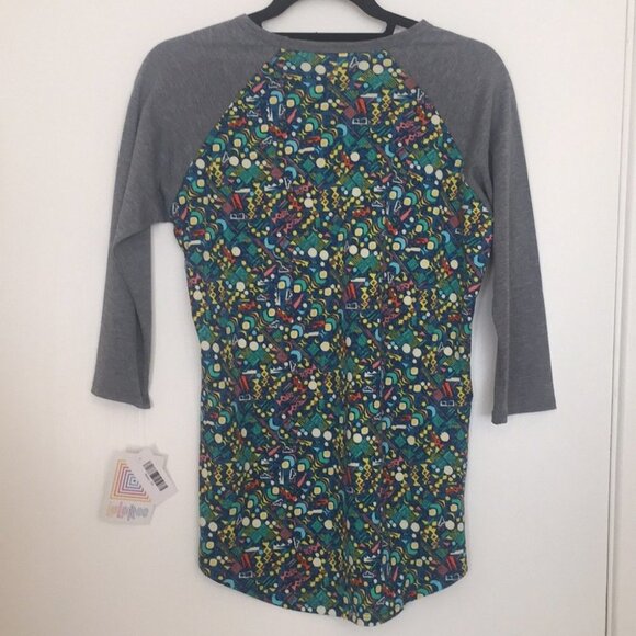 XS LuLaRoe Randy Tee DD11 1377 - Picture 4 of 5